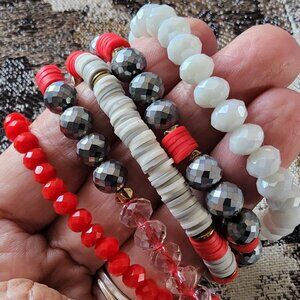 Erimish 5 stack bracelets